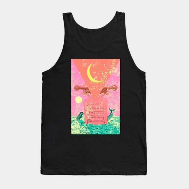 SURREAL FISHMAN Tank Top by Showdeer